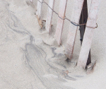 SAND FENCE DETAIL - LONG POINT BEACH