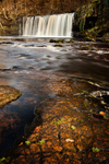 Sgwd Ddwli Uchaf Upper Gushing Falls 01