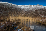 Frozen pool below the Glyders