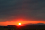Sun setting over the north pennines     ref 8858
