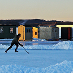 Ice fishing Shacks Canada