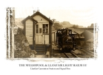 WLLR The Earl prepares to leave with the 1000 service from Llanfair