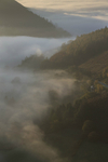 Misty morning, Llangollen, North Wales
