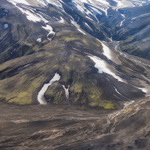 Landmannalaugar aerial study #3