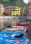 Riomaggiore fishing boats