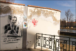Wall art in Prague