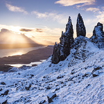 Old Man of Storr Winter sunrise