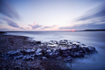 Ogmore By Sea Sunset