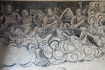 Portería, N wall mural, Last Judgement, detail