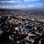 A00240A Edinburgh Old town from Potterrow