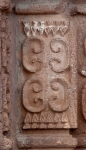 Portal, column base relief