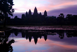 Angkor Wat at dawn