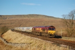 11.12.09 66075 6M00 Mossend - Clitheroe, Ribblehead