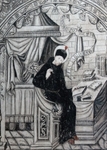 Upper tier, left mural