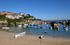 Tranquil morning at Newquay Harbour