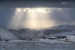 January light over Bwlch Oerddrwys