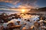 z2321 Woody Bay at Sunset