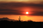 Smoke Haze Sunset