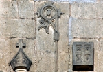 Façade gable reliefs