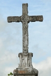 Façade, roof cross, back