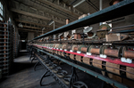 Klotz Throwing Company (Lonaconing MD) | Rows of Machinery