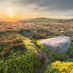 Higger Tor Peak District Sunset