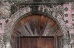 Temapache, Veracruz, Santiago Apóstol, façade portal archivolt & alfiz