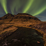 Grundarfjörður Mountains Aurora, Snæfellsnes, Iceland