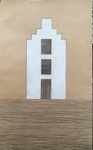 Betty Gannon, Untitled 11, Mixed Media on Paper 38cm x 23cm