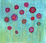 Fabric book page