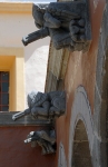 Santiago Apóstol, cloister gargoyles