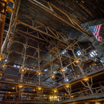 Inside Old Faithful Lodge