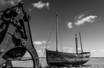   Old Winch and Fishing Boat Dungeness 4518