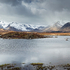 Loch na h'Achlaise approaching snow
