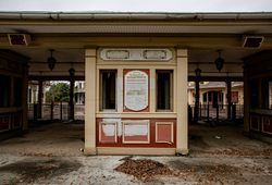 Abandoned Six Flags (New Orleans, LA) | Ticket Booth