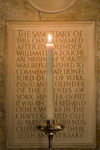 4 CANDLE IN THE ZOUCHE CHAPEL