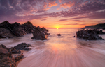 Sunrise at Tremone bay