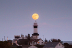Moonrise at Shroove Lighthouse