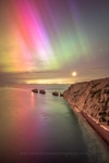 ab672 Rainbow Aurora over the Needles