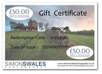 £50.00 Gift Certificate