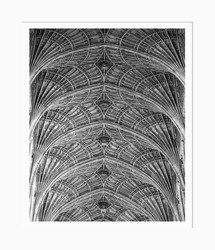 Ceiling Details, Kings College Chapel, Cambridge England (2008/5