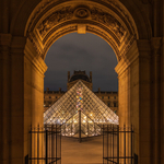 Archway at Louvre, Paris