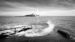 St Mary's Lighthouse from the jetty (1)