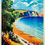 British Rail destination poster, Swanage