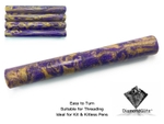 Royal Purple Gold Streaks