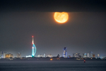 z3567 Portsmouth Moonrise