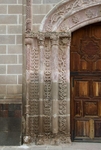 La Concepción de Nuestra Señora, façade portal, left pillars