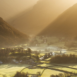 Rosthwaite sunrise, Cumbria