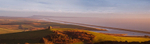 Panorama across St Catherine's Chapel and the Fleet