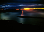 A00423AX2 Sunset over Kintyre